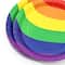 9" Pride Rainbow Stripes Round Paper Dinner Plates, 10ct. by Celebrate It™